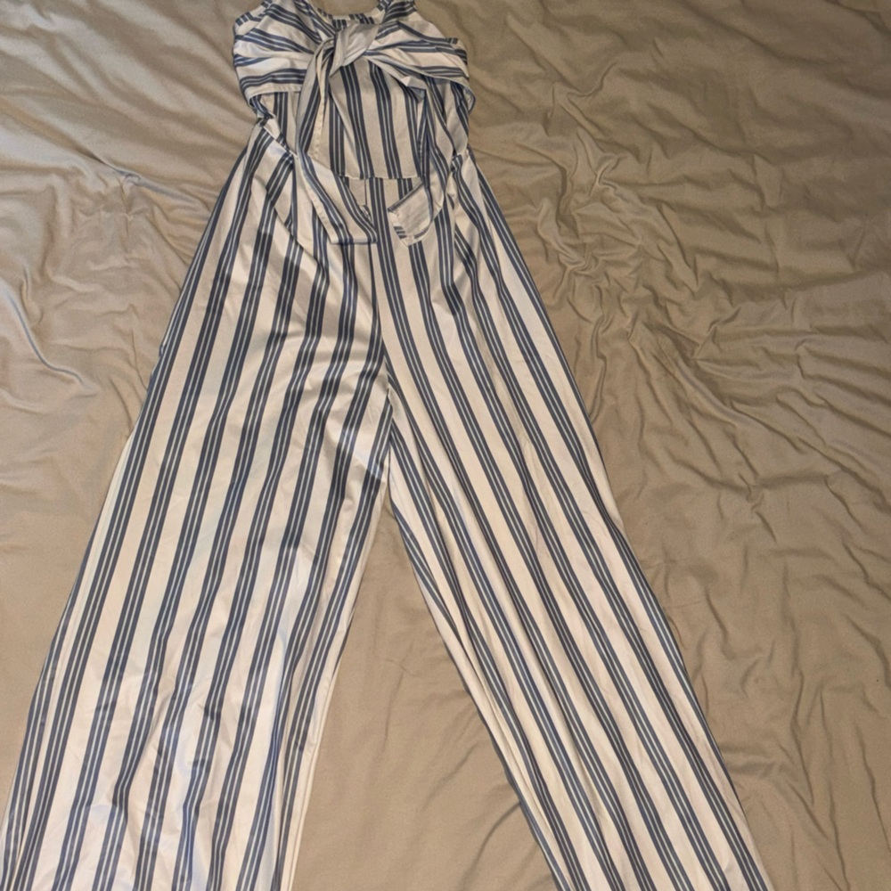 Striped Women's Jumpsuit